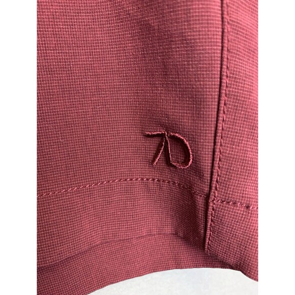 7 Diamonds Shorts Men’s 36 Maroon Momentum Performance Stretch Lightweight - Picture 4 of 10